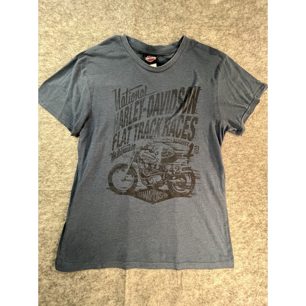 Harley Davidson Mens L Shirt Soft Material Yeager'sSedalia,‎ MO